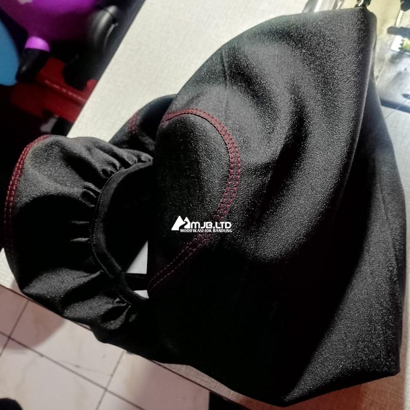 Product Introduction of Sarung Jok Motor Amplas Pasir Excellent Jahitan Warna Double Stik - Karet Tebal dan Prepet Kuat 3