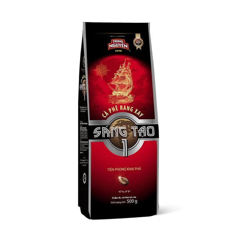 Trung Nguyên Legend Coffee Cà Phê Rang Xay Sáng Tạo 1 500gr Cafe Pha Phin Cà Phê Sữa Robusta Buôn Ma Thuột Mùi Thơm Dịu Nhẹ Lưu Luyến Vị Đậm Đà Mân Mê Vị Giác