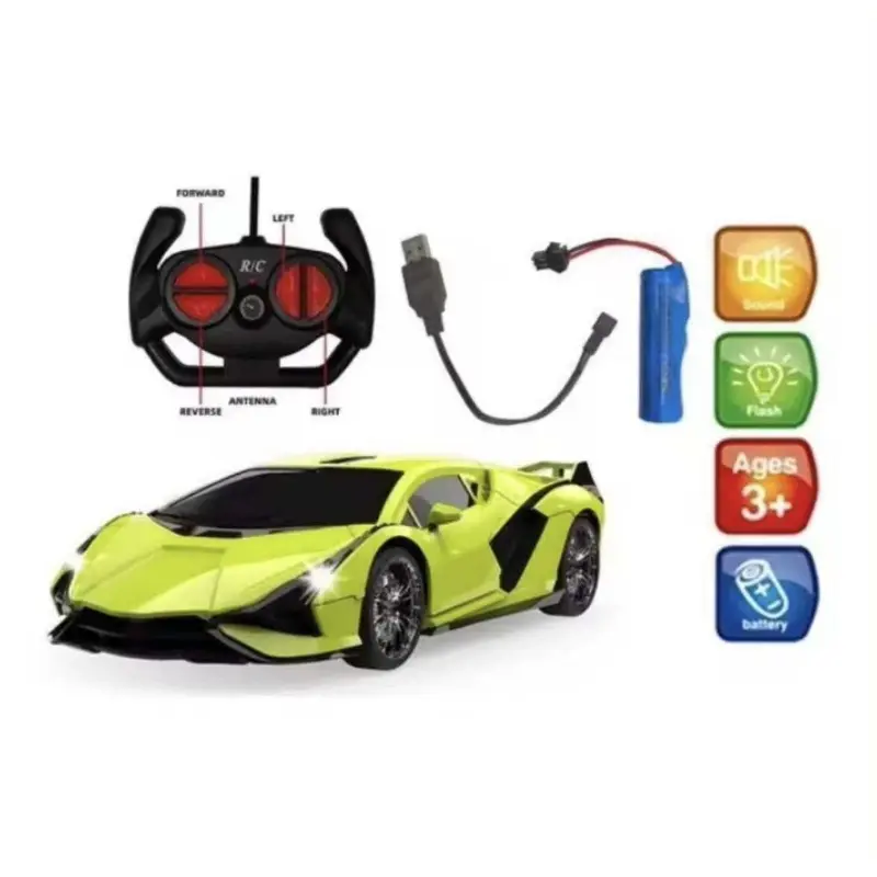Mainan Anak RC Mobil Remote Control Speed Car Racing 1:18 PR-17883B 4