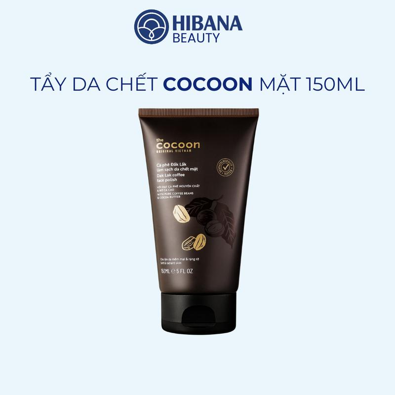  Tẩy Tế Bào Chết Mặt COCOON Cà Phê Đắk Lắk làm sáng da - COCOON Dak Lak Coffee Face Polish 150ml 