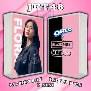 PHOTOCARD JKT48 1 SET ISI 25 PCS PILIHAN BANYAK VARIAN TEMA GAMBAR 2 SISI PHOTOCARD JKT48 MURAH