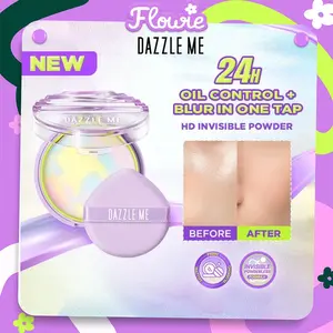 [NEW LAUNCH] DAZZLE ME Better Than Filter HD Invisible Powder Loose Powder Oil Control Bedak Tabur Tahan Lama Bedak Padat Ringan Lasting Compact Wajah Kosmetik