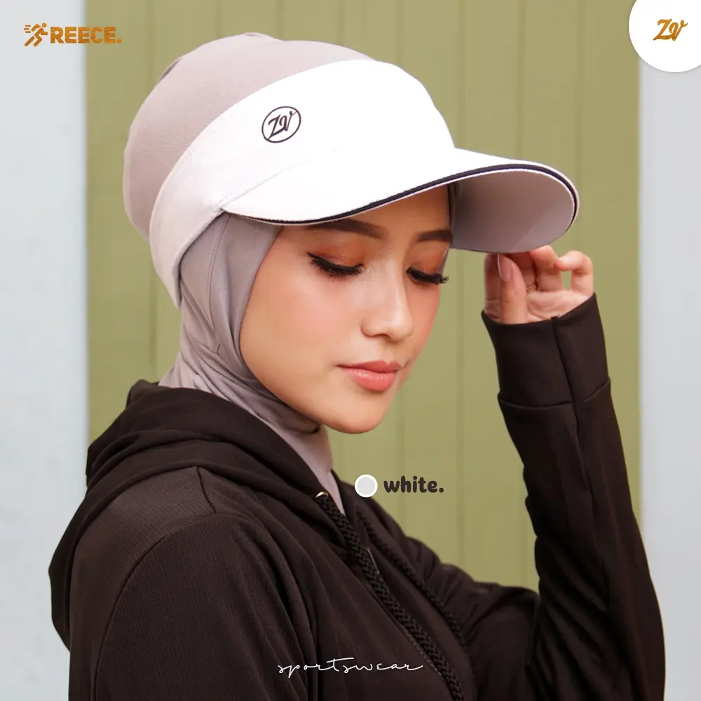 Zaneva - Reece Visor Topi Sport (Olahraga golf tenis jogging dll) || Terbaru Kekinian modern simple
