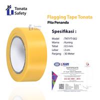 Gambar Flagging Tape Tonata / Pita Survey Penanda Kuning 2 cm x 30 m / Pita Penanda Area Proyek / Survey Marking Tape / Pita Pembatas Lokasi Kerja / Aksesoris Safety Lapangan / Pita Penanda Non Perekat untuk Konstruksi, Tambang, dan Survey Lapangan dari Tonata Indonesia Kab. Tangerang 2 Tokopedia
