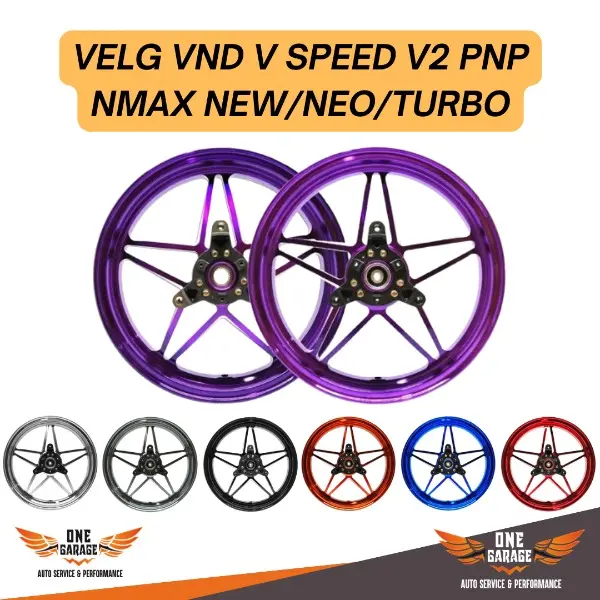 Velg VND V Speed V2 All New Nmax/ Nmax Turbo/ Nmax Neo 185x14 & 215x14 0