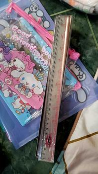 Product Review of Azka Stationery SELUSIN ( 12 PCS ) Penggaris Plastik Mika 30 Cm from e**1 0