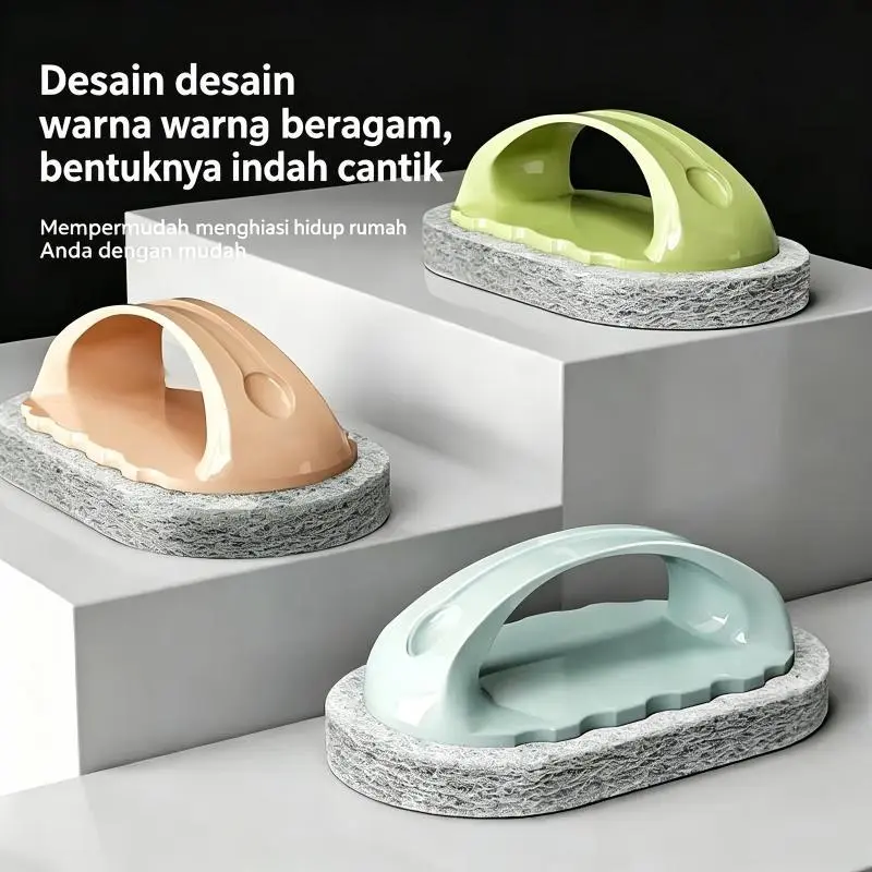 【Sam's market】Sikat Sabut Pembersih dengan Desain Warna Beragam dan Bentuk Indah Cantik untuk Menghiasi Hidup Rumah Anda