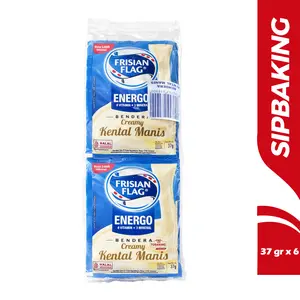 Susu kental manis frisian flag bendera putih sachet 6x37g