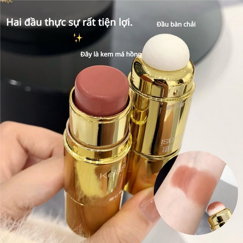 Dán Đánh Phấn Má Hồng Hai Đầu, Dạng Lỏng, Trang Điểm Nhanh, Dán Kem, Đường Viền Hồng, Dán Phấn Mắt, Tất Cả Trong Một