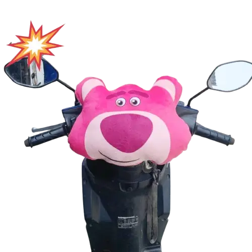 Bantal stang motor karakter kuromi my melody bantal pengaman anak - Stang Furyu 8