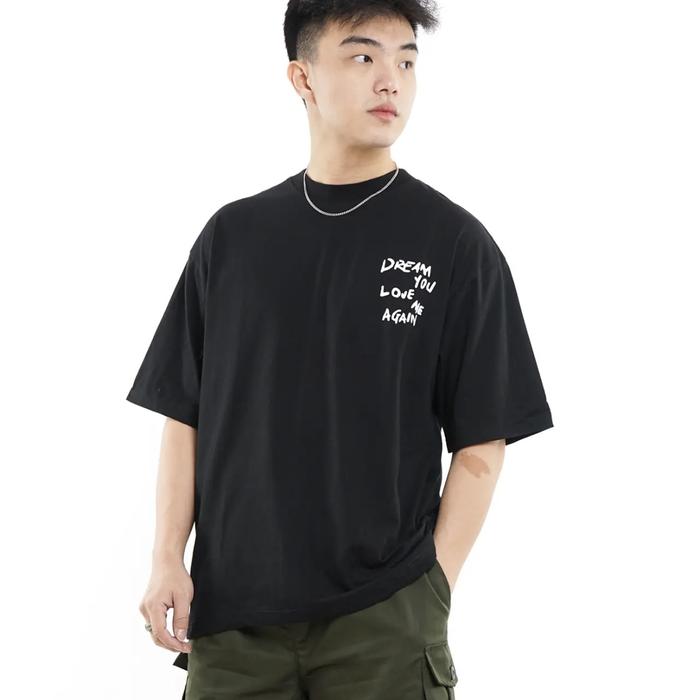 Promo RUCAS Kaos Oversize Basic Unisex Pria Wanita Fashion Simple ...