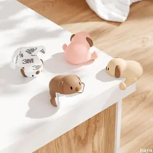 Pelindung Sudut Siku Meja Bahan Sillicone - Baby Safe For Corners - Pelindung Siku Meja - Pelindung Ujung Meja Anak Anak / Bayi - Pelindung Sudut Meja Kaca  jsayu