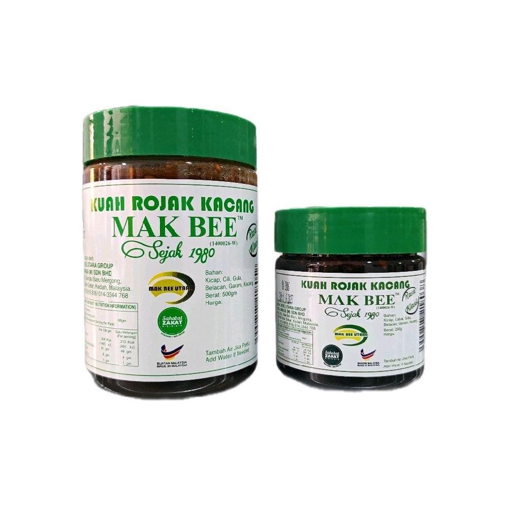 Kuah Rojak Mak Bee Utara Original | Kacang | 250g & 500g | Sweet Food — Product image