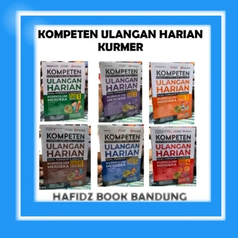 BUKU KOMPETEN ULANGAN HARIAN KELAS 1 2 3 4 5 6 SD/MI KURIKULUM MERDEKA
