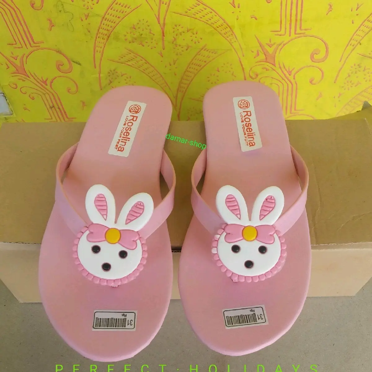 sandal jepit anak wanita model terbaru lucu viral trendy size,26-30-31-35-36-40 Cantik Kaki Perempuan Fashion