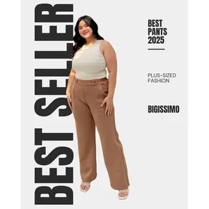 Bigissimo - Luke Celana Kerja Basic Panjang Scuba Comfy Bigsize Jumbo