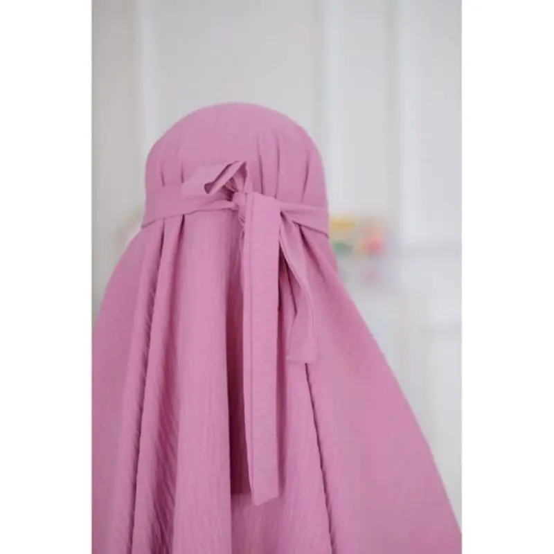 BAJU GAMIS SYAR'I ANAK PEREMPUAN ALUNA FASHION KIDS TERMURAH TERLARIS FREE HIJAB 4