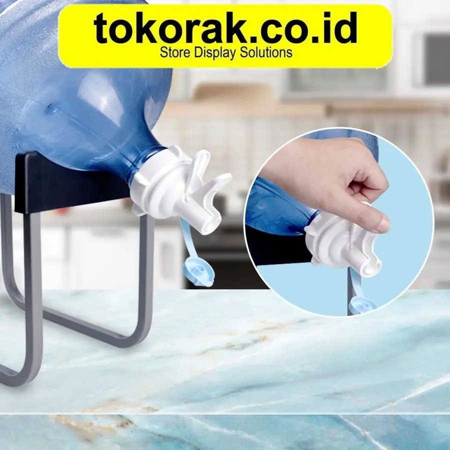 KRAN TUTUP GALON AIR MINUM DISPENSER KERAN