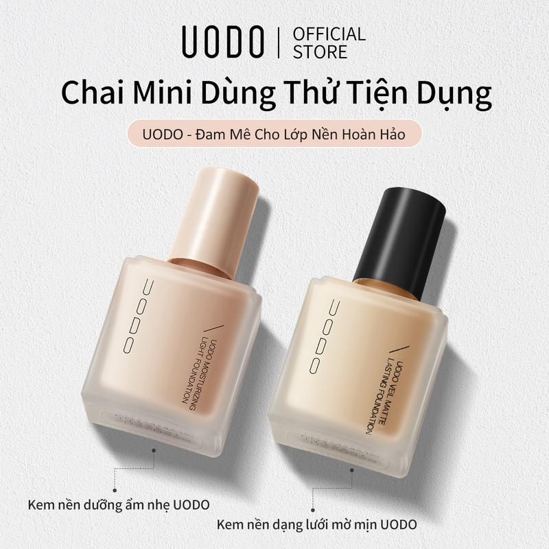 【mini 8ml  Kem nền UODO che khuyết điểm tốt, lâu trôi – Mỏng nhẹ, thoáng da, bám tự nhiên, giữ lớp nền suốt cả ngày – Lựa chọn hàng đầu cho mùa hè