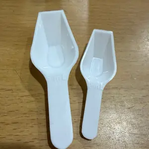 Plastic measuring scoop spoon with mark . 2 ml and 5 ml. HIGH QUALITY. Free fromm bisphenol and phthalates