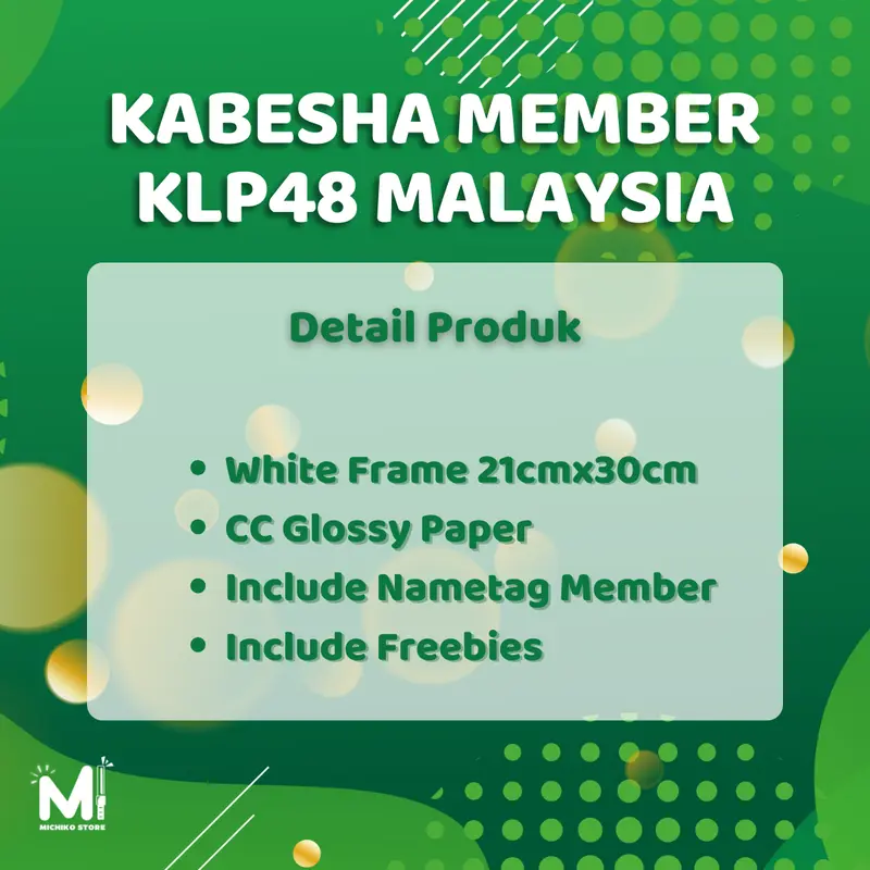 KLP48 Foto Kabesha Member KLP48 Malaysia Hiasan Dinding 2