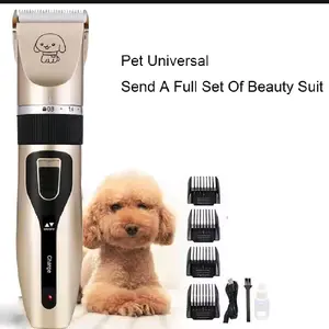 Pet Universal Alat Cukur Hewan Peliharaan dengan Set Lengkap Aksesori untuk Perawatan Rambut dan Bulu Hewan