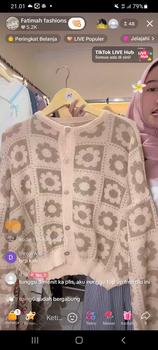 Product Review of (BARU) CARDIGAN KOREA KODE 1-100 from 🧕**🤍 0