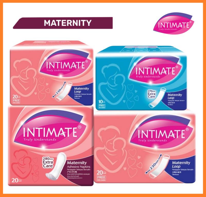 Intimate Maternity Loop 230mm/270mm / Adhesive Napkins 280mm Tuala ...