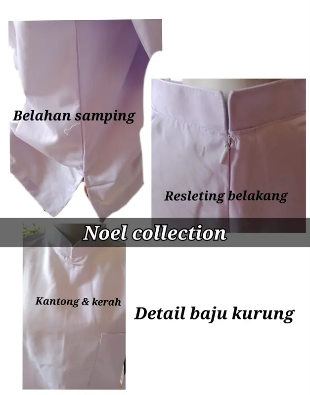 Blouse/Baju Muslim/Padang/Baju Kurung seragam sekolah SD SMP SMA 1