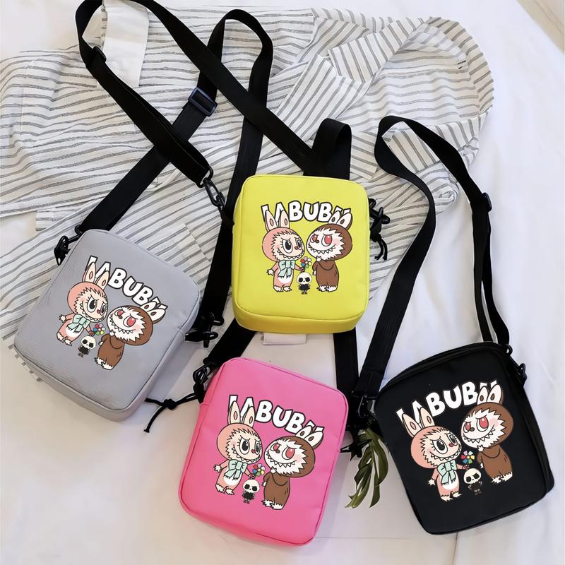PVJ Tas Labubu Selempang Anak Sekolah SD Laki Laki Perempuan Fashion 1