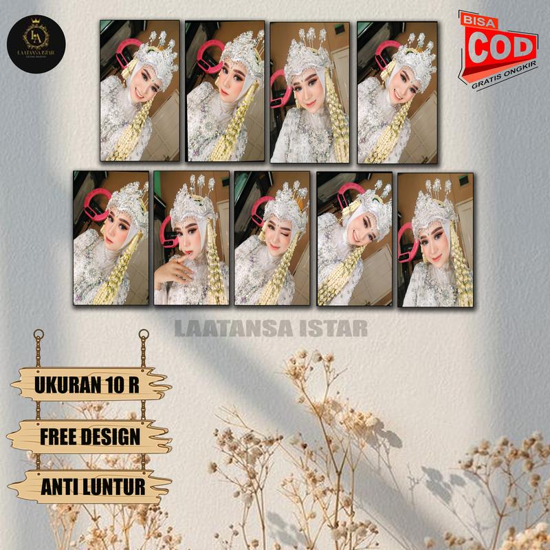Cetak Foto Ukuran 20x30 dengan Bingkai - Isi 3pcs Kertas 5
