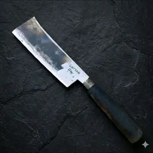 Pisau Cincang Daging Potong Tulang Ayam Dan Kupas Kelapa Muda L.bilah 6cm Baja Per [Rayyan]