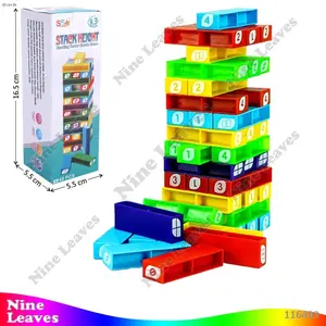 Mainan Stacko Stack Height Board Game Dadu