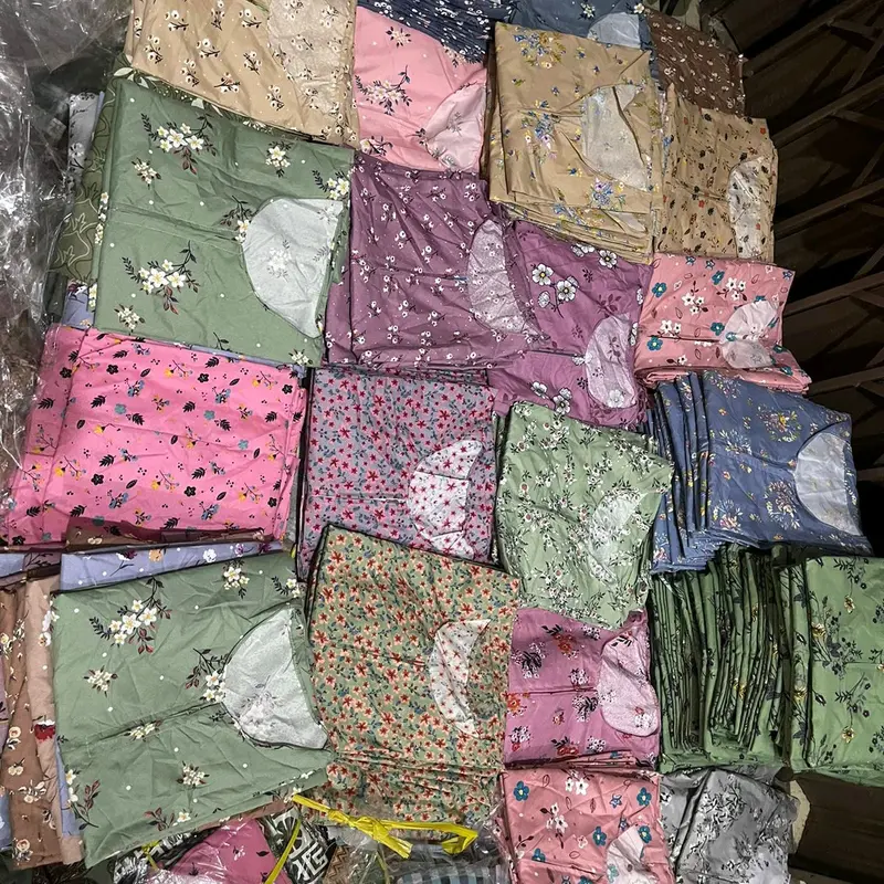 DISKON!!!DASTER LENGAN PENDEK 5PCS 55RB Rayon Motif 6
