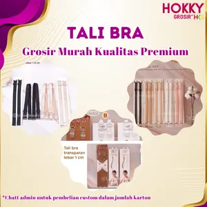 (GROSIR 1 LUSIN) Tali Bra BH Basic A03 Lebar 1 cm Murah Premium Best Seller