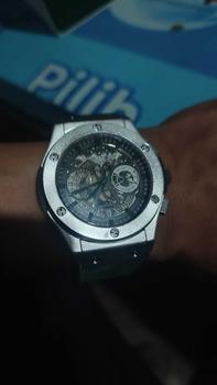 Product Review of PAD HENER LEXICON Jam Tangan Unisex Analog Original Water Resistant Tali Kulit Keren Luxury Chronograph Quartz Calendar Jam Tangan Cowok Sport COD + Kotak Eksklusif from A**s 1