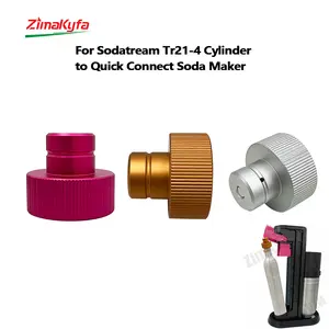 CO2 Soda Adapter for 60L Blue Tr21-4 Cylinder to Work On New DUO Terra Art Sodastream Machine Replace Pink Quick Connect Tank