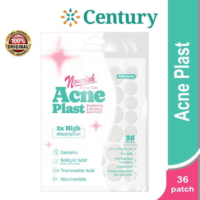 Gambar Nourish Beauty Care Acne Plast (Brightening and Soothing Acne Patch) 36 Patch dari Century Healthcare Express Kota Administrasi Jakarta Pusat Tokopedia