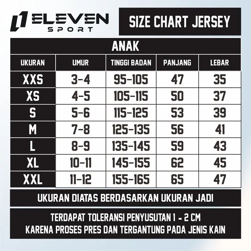 Jersey Futsal / Bola Custom Full Printing Bisa Satuan 168 5