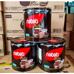 Nabati Bites Wafer Krim Cokelat Richoco 300g - Snack Enak dan Lezat untuk Camilan Sehari-hari