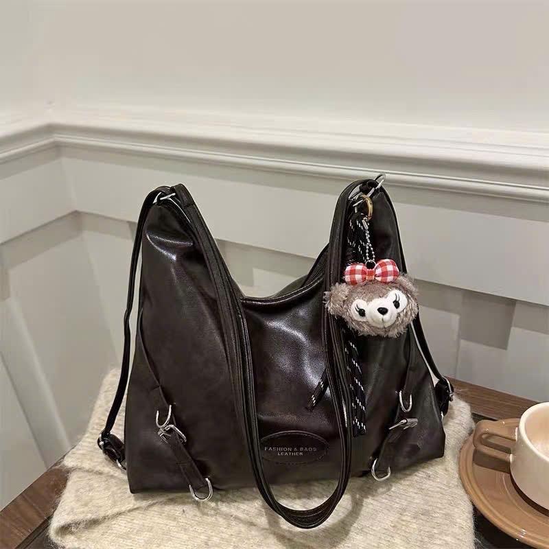 [DEAL MỞ BÁN ] Túi Tote Sức Chứa Lớn, Thời Trang Cổ Điển Dành Cho Nữ, Túi Đeo Vai, Túi Messenger Cảm Giác, Thích Hợp Cho Mùa Thu Và Mùa Đông, Lý Tưởng Cho Học Sinh, Ra Mắt Vào Năm 2025 DK108 8