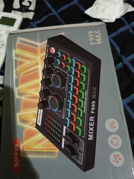 Product Review of Bonkyo F999MAX Sound Card Bluetooth Live SoundCard F999MAX Soundcard Audio Live Mixer untuk Live streaming Karaoke from N**G 0
