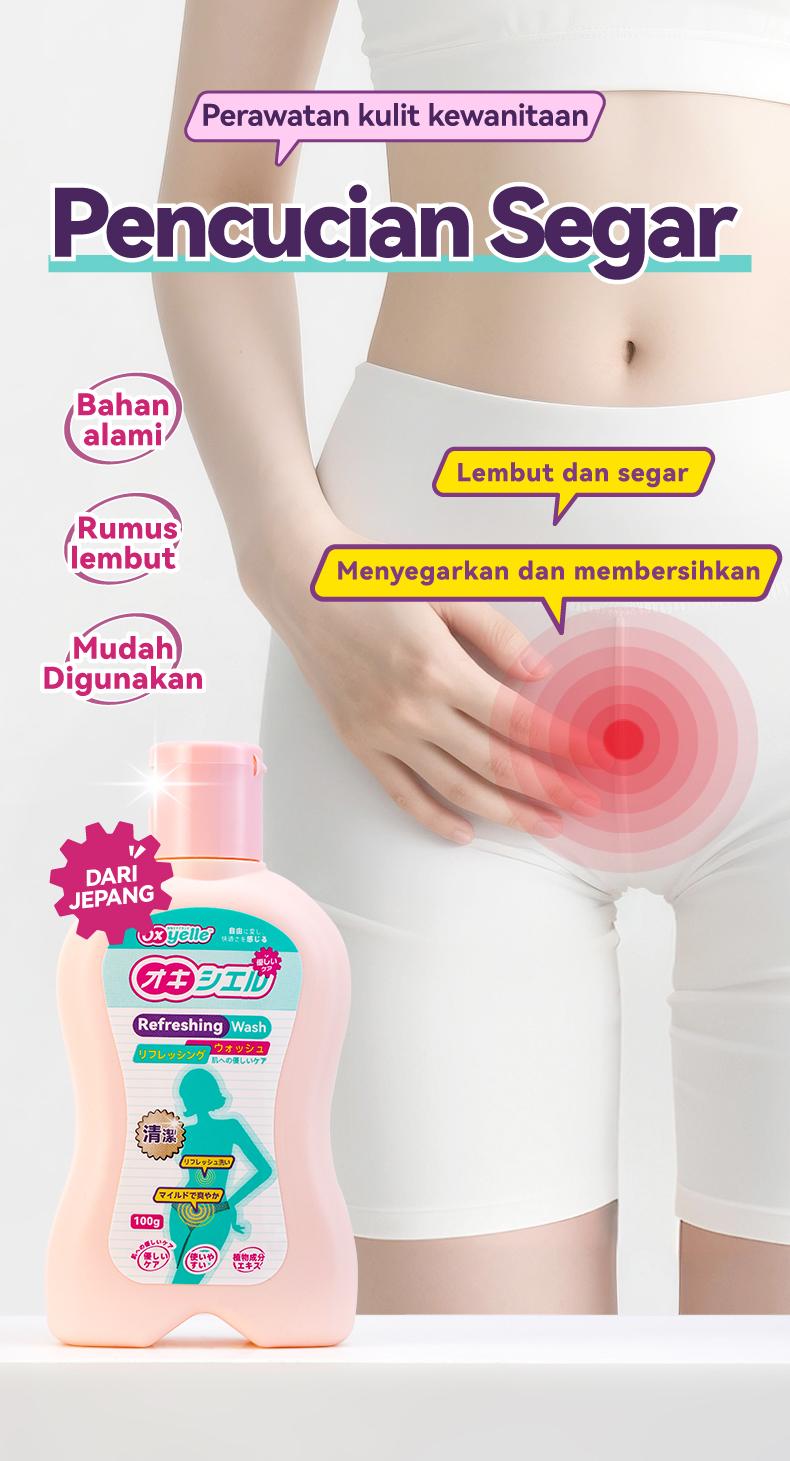 Oxyelle Perawatan Kewanitaan Tekstur Menyegarkan Tidak Lengket