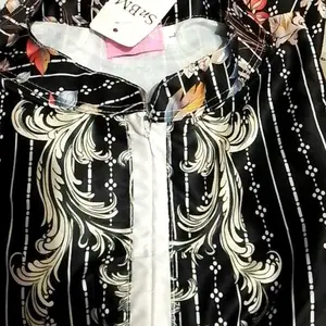 BV - SET Couple ZAIN Dress Bahan Silk Premium Set Pasangan Atasan kemeja | Gamis Motif Elegan silk Premium