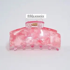 Jepit Rambut YON-DALMI Korea Marble | Jedai Premium Kuat Ukuran 7cm - Clips