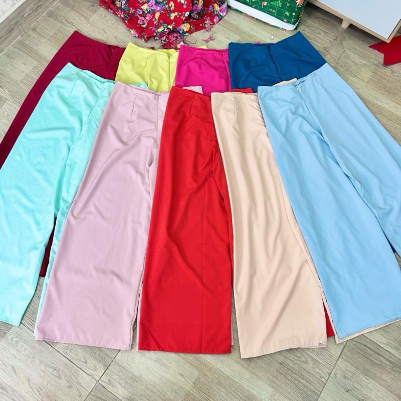 Quần Kate Lụa Mặc Với Áo Dài Nữ Lẻ Quần Dễ Phối