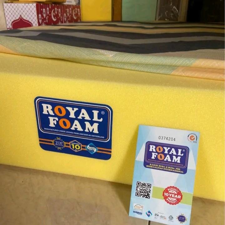 Kasur Busa Royal Foam D16 Ukuran 160 x 200 Garansi 10 Tahun 6