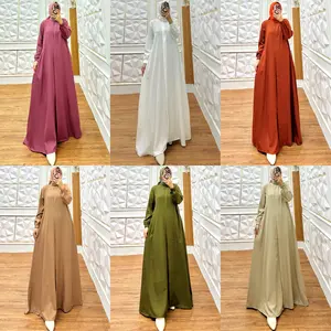 Chandra - Gamis Desira Shakila Premium Dres Wanita MUslimah resleting depan (busui friendly)  LD 110,LD 120, Panjang Badan (PB) 140 nyaman tangan karet cocok kondangan seragaman harian pengajian,  Syari,Lembut, Basic Ibu Menyusui Wudhu Hitam Santai