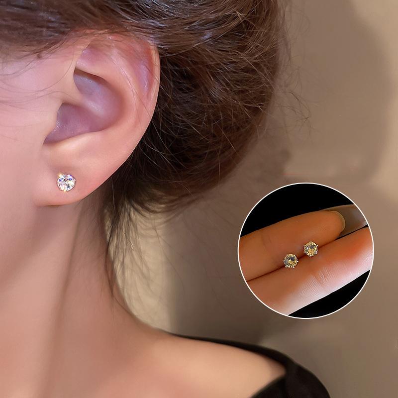 Product Introduction of Simple earrings fashion Mini small earrings 3