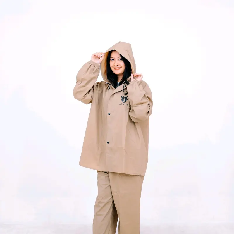 RAINCOAT JAS HUJAN WANITA/CEWEK BY ARMOR [ BEST QUALITY ] Pvc 4
